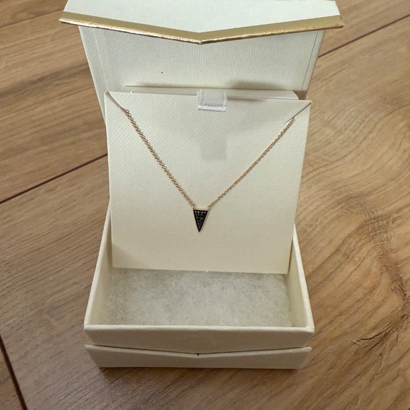 Covet 14kt Gold and Black Diamond Renegade Necklace - Picture 8 of 8